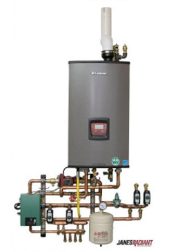 Lochinvar Condensing Combi Boiler with mechanical panel