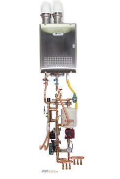 our panel C shown below a tankless water heater