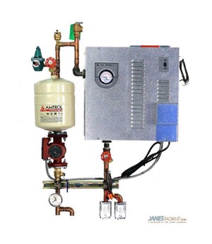 Thermolec Mini Electric Boiler and mechanical panel