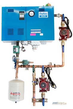 Slant/Fin Deluxe Electric Boiler and mechanical panel