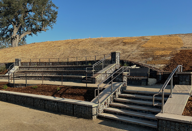 amphitheater seating