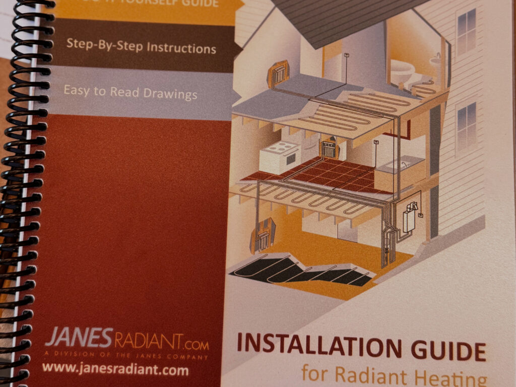 Janes Radiant Installation Manual Cover