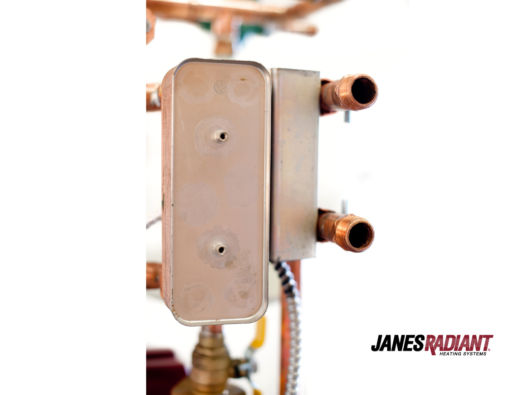 Panel B Heat Exchanger and ports