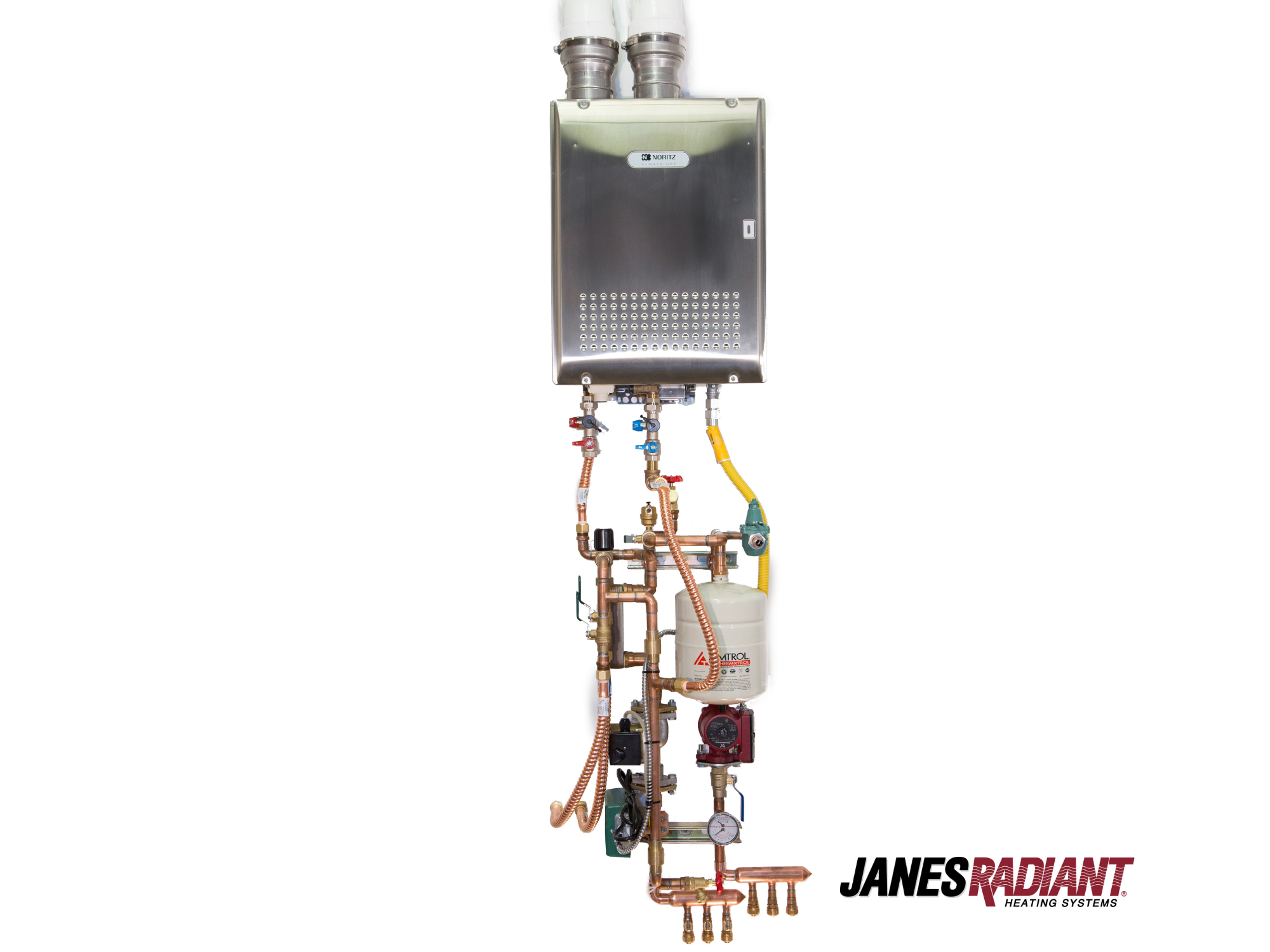 Panel C with Noritz Tankless water heater