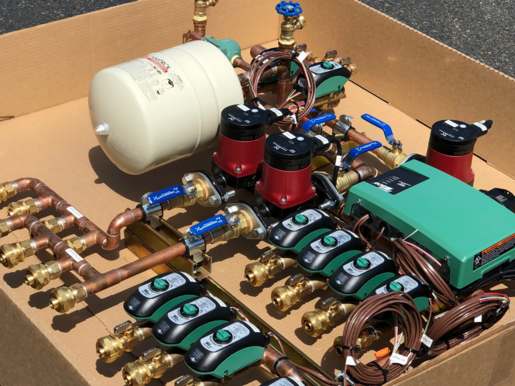 DIY Hydronic Heating Mechanical Panel in Box Ready to SHip