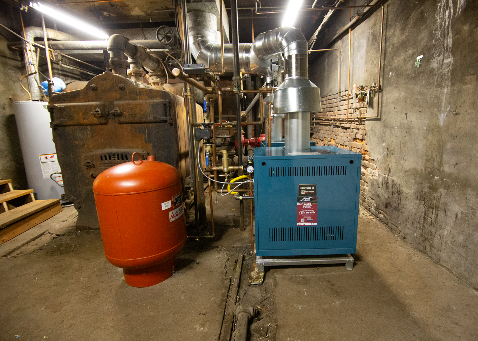 Commercial Boiler replaced for commercial multi-use building Bellingham, Wa