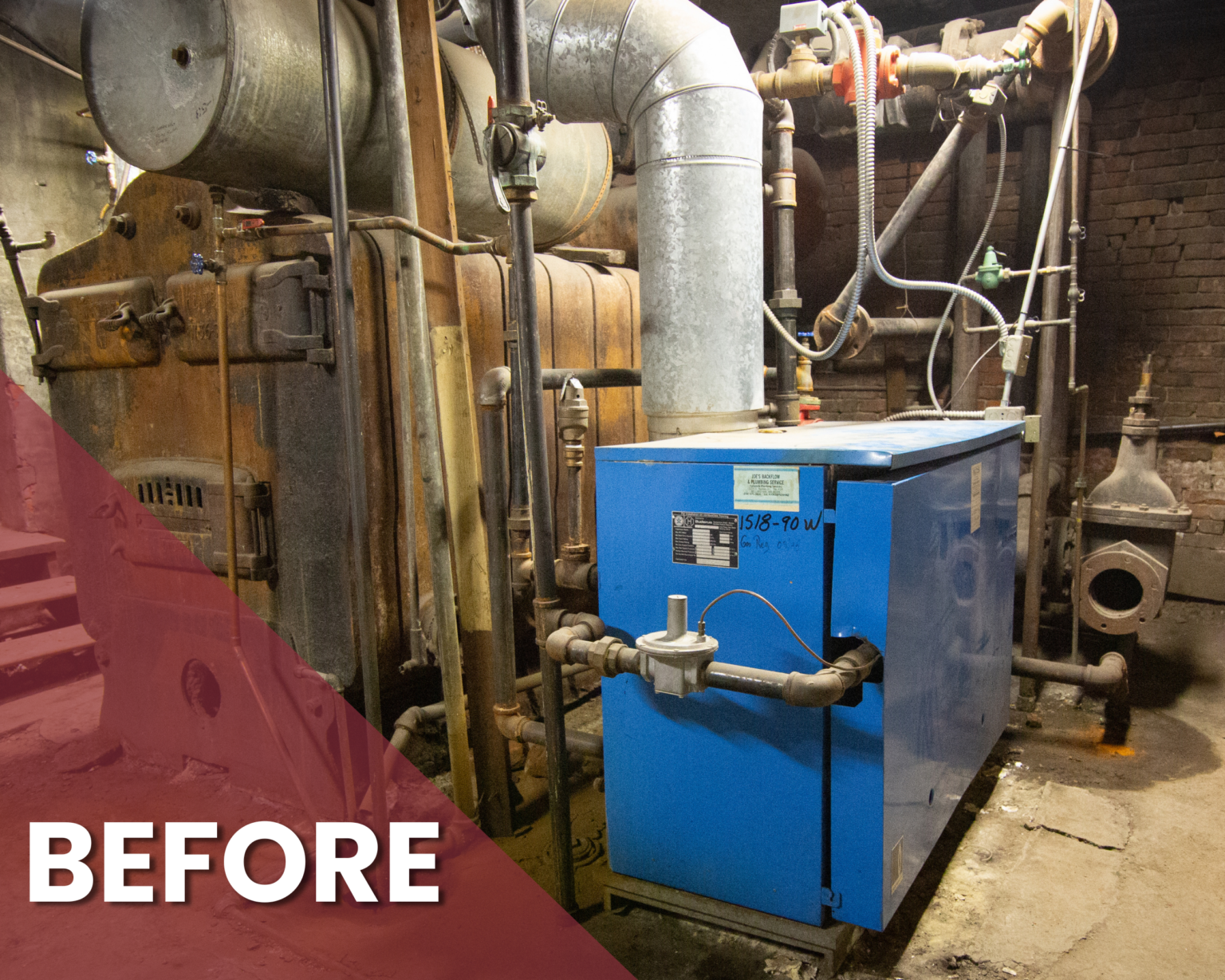 Old Commercial Boiler Needs Replacement