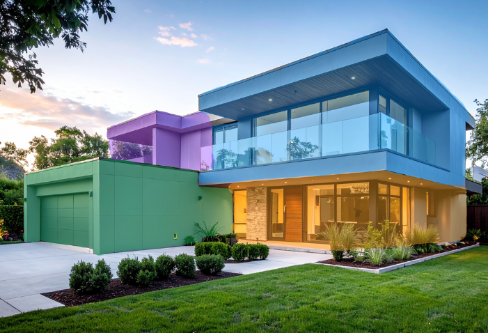 Home split into temperature zones