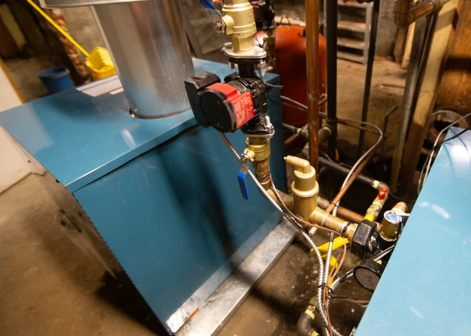 Fully replaced commercial boiler, pumps and updated venting system