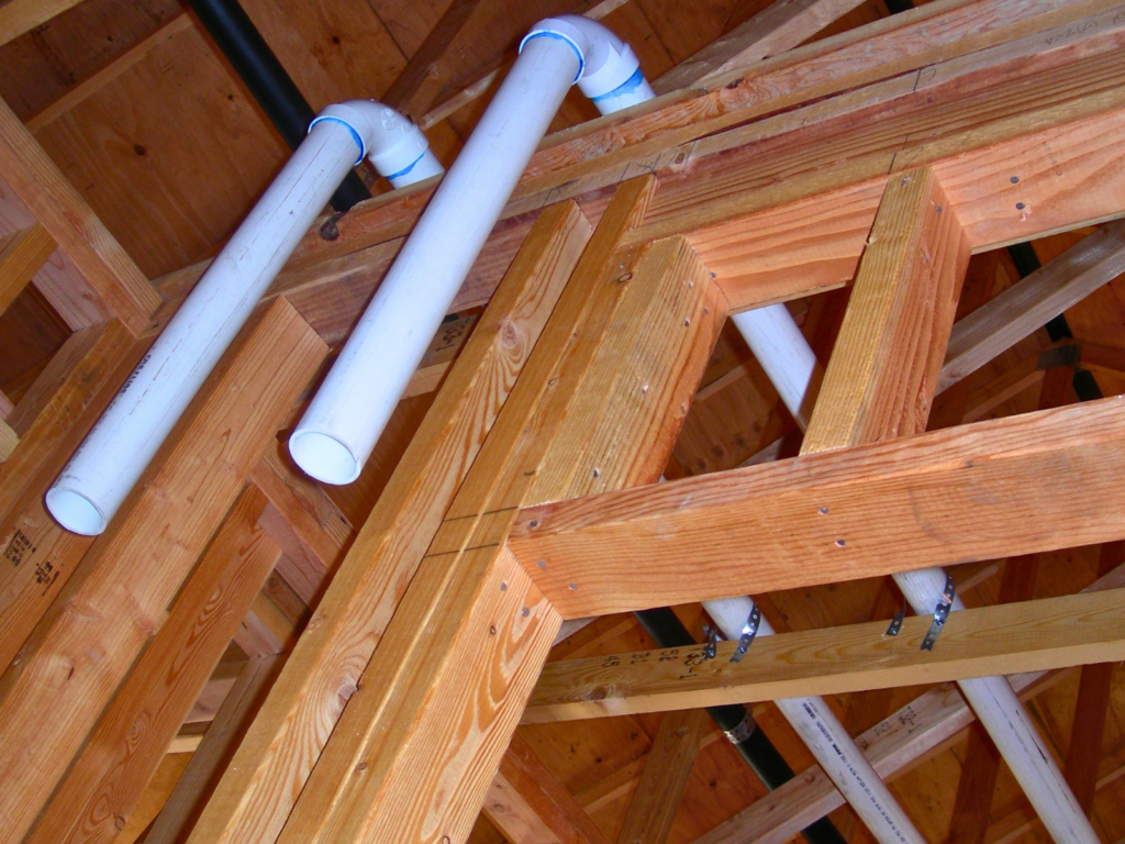 Venting for radiant heating